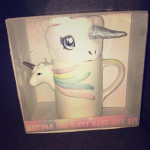 Unicorn Mug+Sleepmask Set